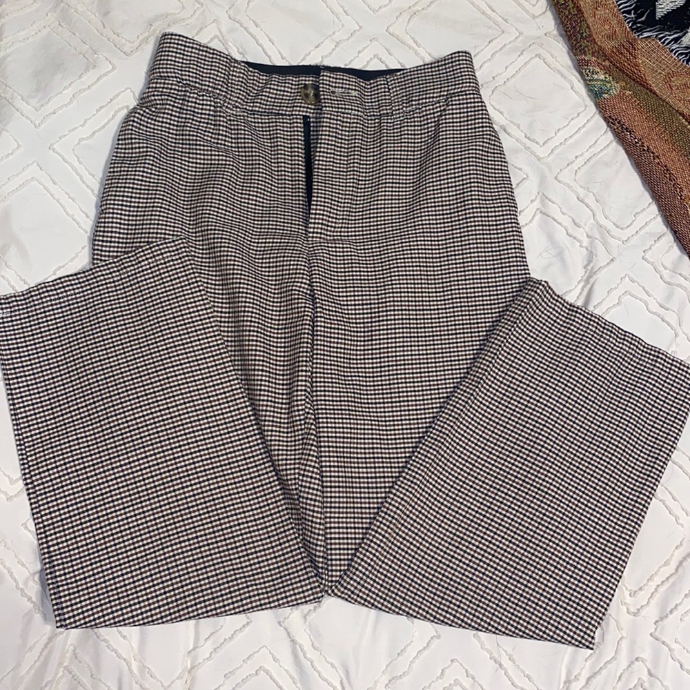 Plaid slacks